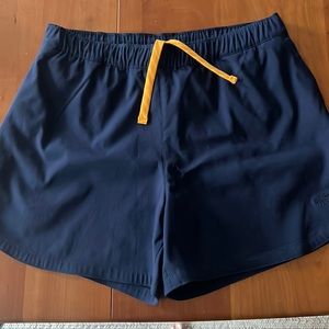 The North Face navy blue athletic shorts size M